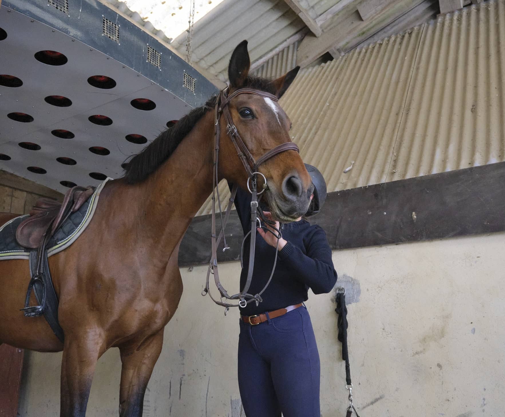 ceinture cuir artisanale équitation